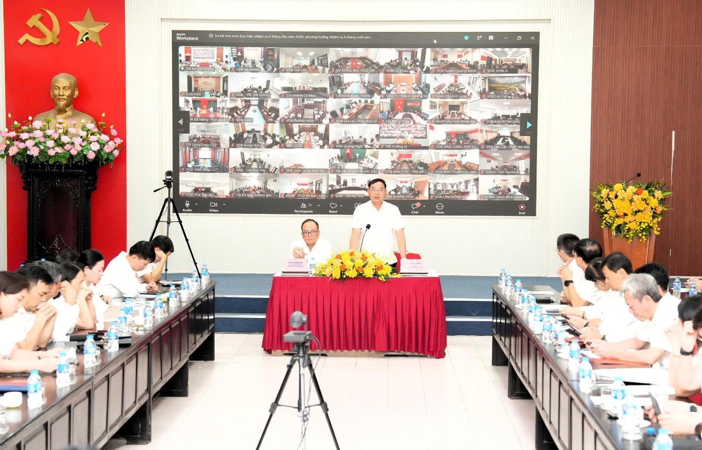 VDB tổ chức Hội nghị sơ kết 6 tháng đầu năm, triển khai nhiệm vụ 6 tháng cuối năm 2026