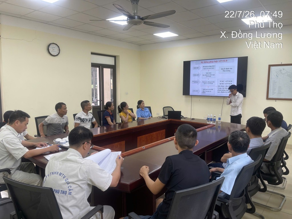 CHUYỂN ĐỔI SỐ TRONG AN TOÀN, VỆ SINH LAO ĐỘNG: TỪ ĐỔI MỚI PHƯƠNG THỨC HUẤN LUYỆN ĐẾN PHÒNG NGỪA TAI NẠN BẰNG CÔNG NGHỆ