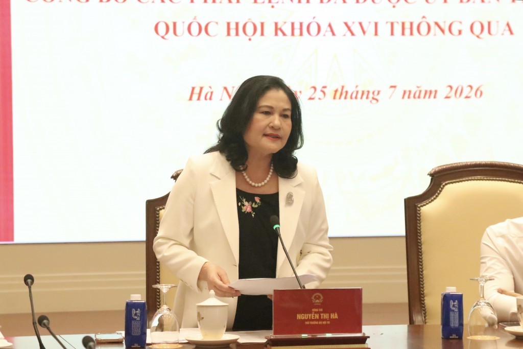 Công bố Lệnh của Chủ tịch nước về 03 pháp lệnh được Ủy ban Thường vụ khóa XVI thông qua tại Phiên họp thứ 4