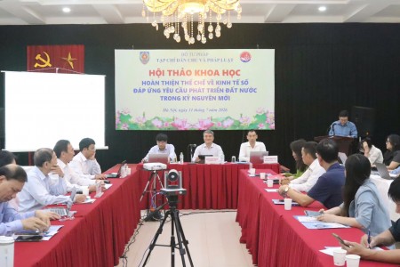 Tiếp tục hoàn thiện khung pháp lý về kinh tế số đồng bộ, an toàn, dễ tuân thủ, tạo lợi thế cạnh tranh quốc gia