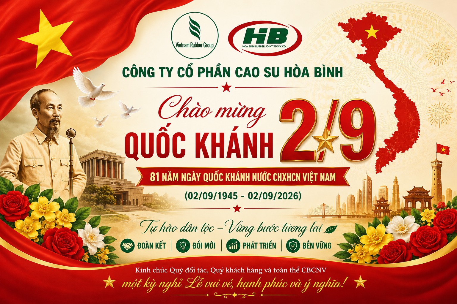 Công ty Cổ phần Cao su Hòa Bình