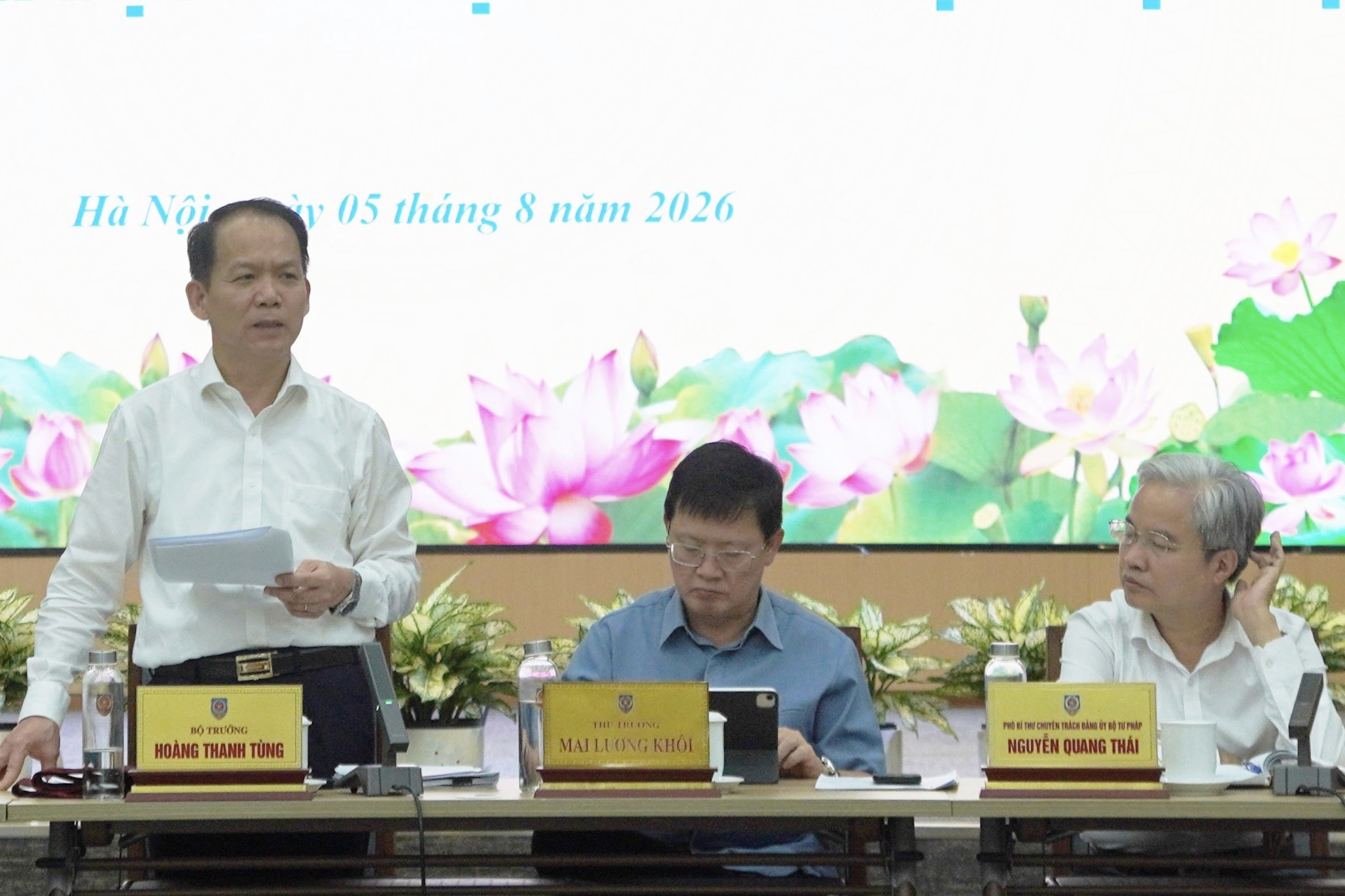 Phát huy tốt vai trò cơ quan thường trực Ban Chỉ đạo Trung ương về hoàn thiện thể chế, pháp luật và tổ chức thực thi pháp luật
