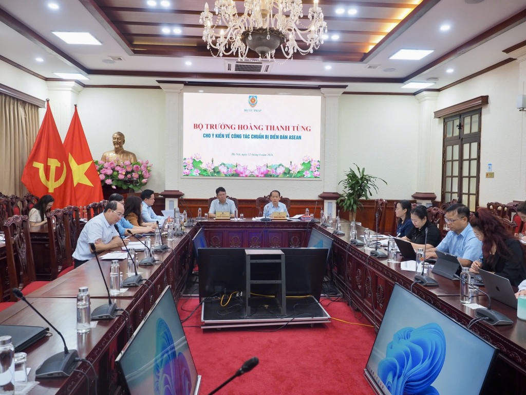 Triển khai đồng bộ nhiều nhiệm vụ phục vụ Diễn đàn Pháp luật ASEAN năm 2026