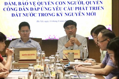 Hoàn thiện pháp luật cần nhìn nhận quyền con người như nền tảng, động lực của sự phát triển