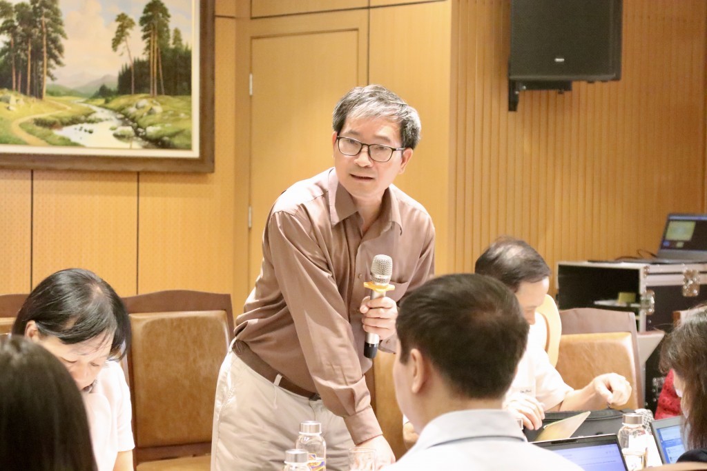 PGS.TS. Vũ Công Giao, Đại học Luật Hà Nội phát biểu tại Hội thảo
