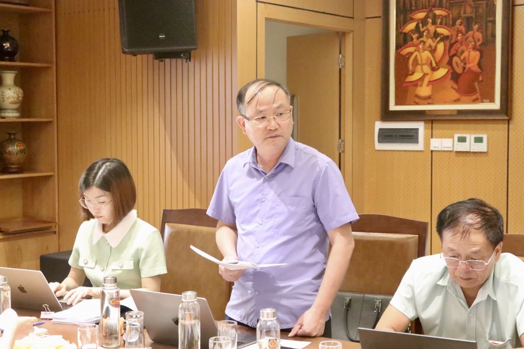 PGS.TS Tường Duy Kiên, Học viện Chính trị Quốc gia Hồ Chí Minh phát biểu tại Hội thảo