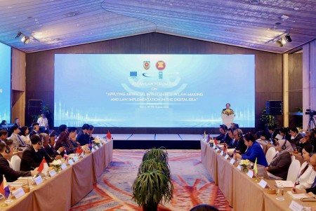 Khai mạc Diễn đàn Pháp luật ASEAN năm 2026 về ứng dụng AI trong xây dựng và thi hành pháp luật