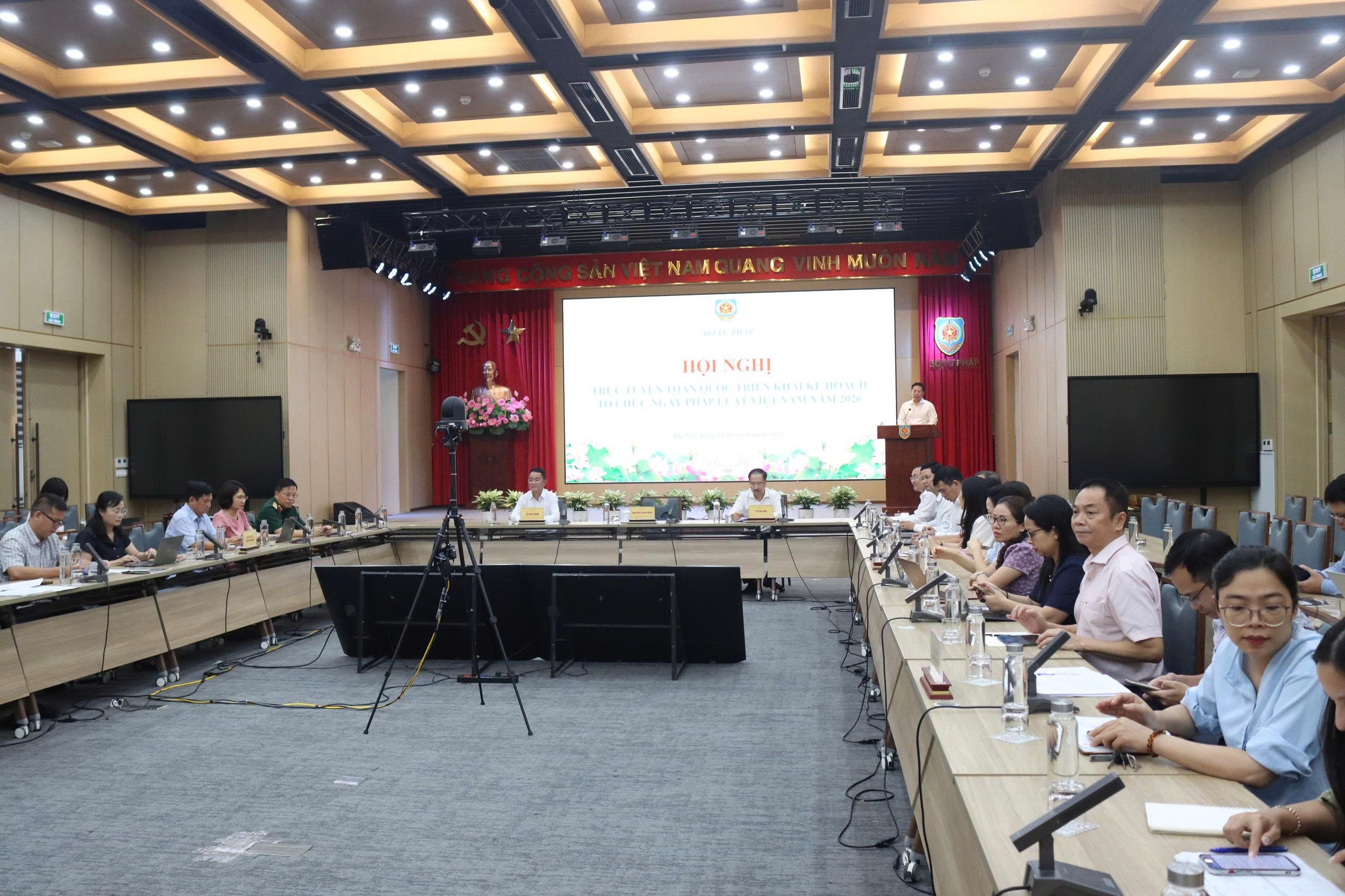 Tích cực triển khai hiệu quả Kế hoạch tổ chức Ngày Pháp luật Việt Nam năm 2026