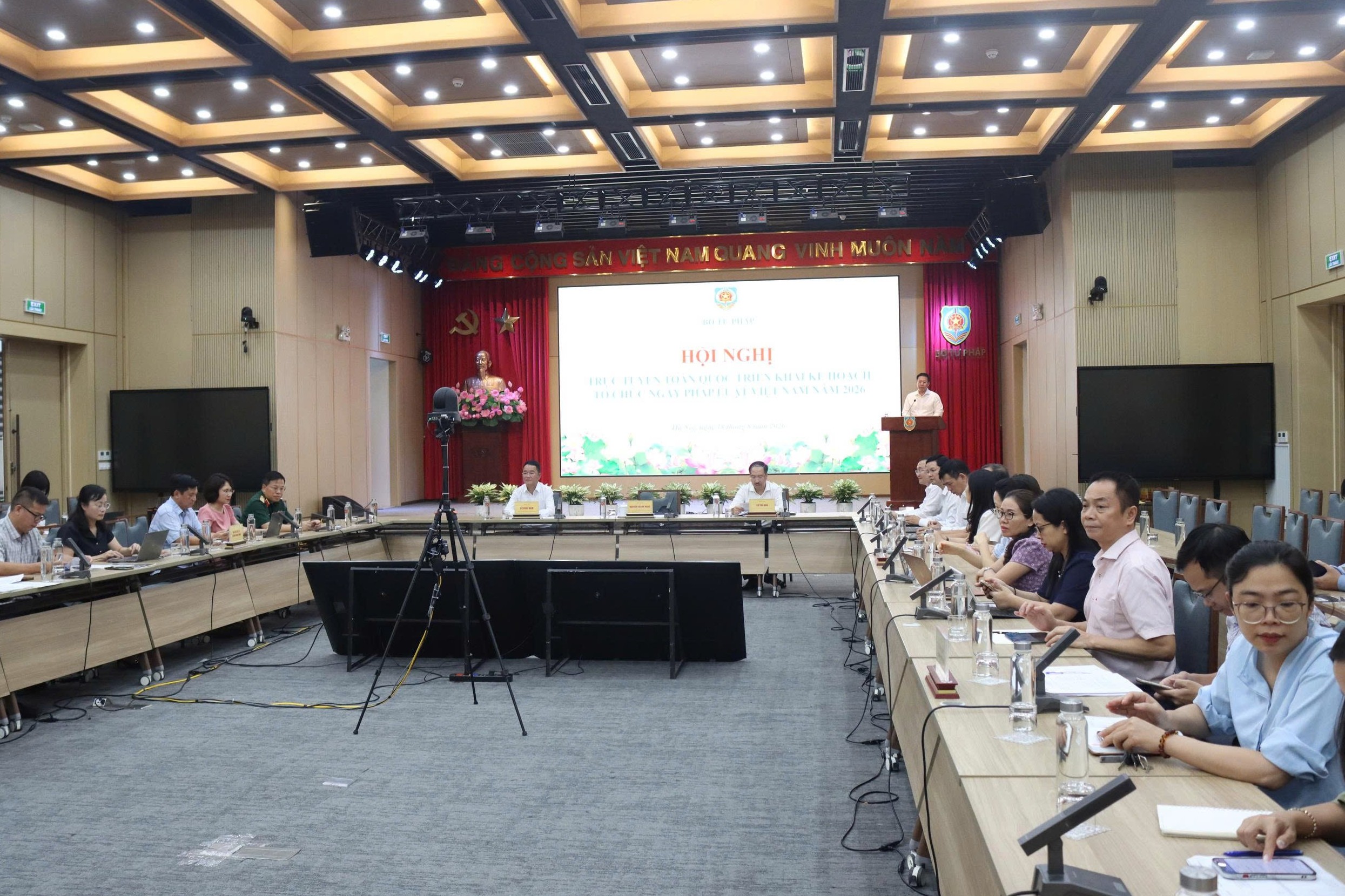 Tích cực triển khai hiệu quả Kế hoạch tổ chức Ngày Pháp luật Việt Nam năm 2026