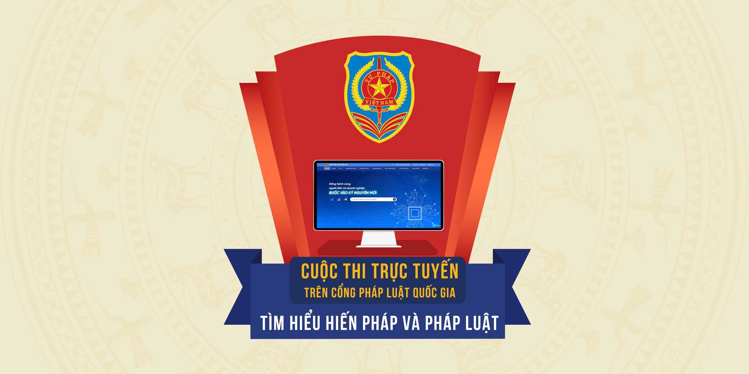 Cuộc thi trực tuyến “Tìm hiểu Hiến pháp và pháp luật” được tổ chức từ ngày 20/8 đến 03/10/2026