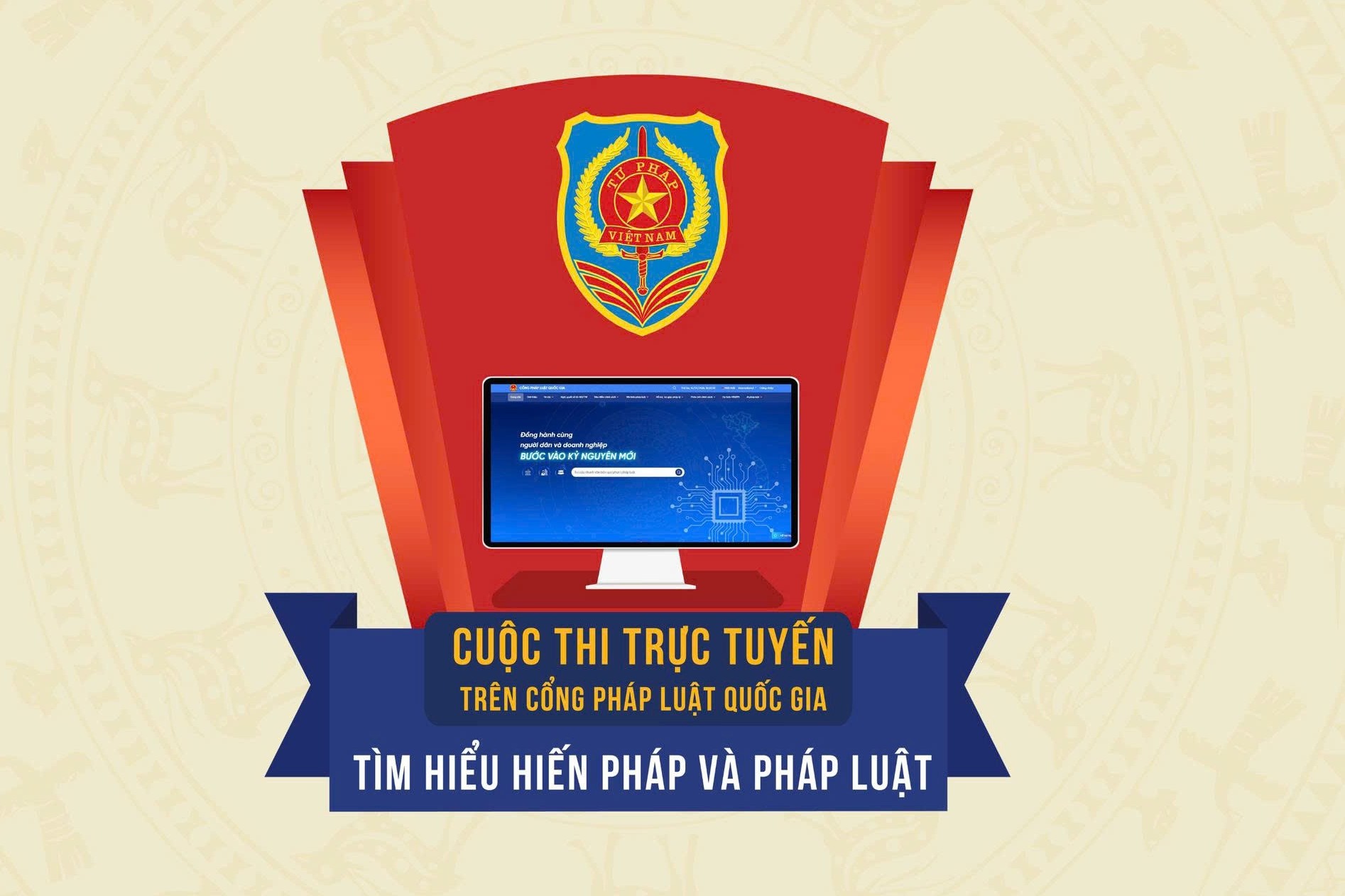 Cuộc thi trực tuyến “Tìm hiểu Hiến pháp và pháp luật” được tổ chức từ ngày 20/8 đến 03/10/2026