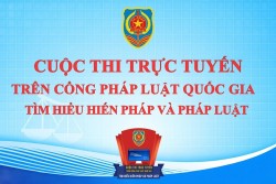 Lan tỏa Cuộc thi trực tuyến trên Cổng Pháp luật quốc gia 
tìm hiểu Hiến pháp và pháp luật