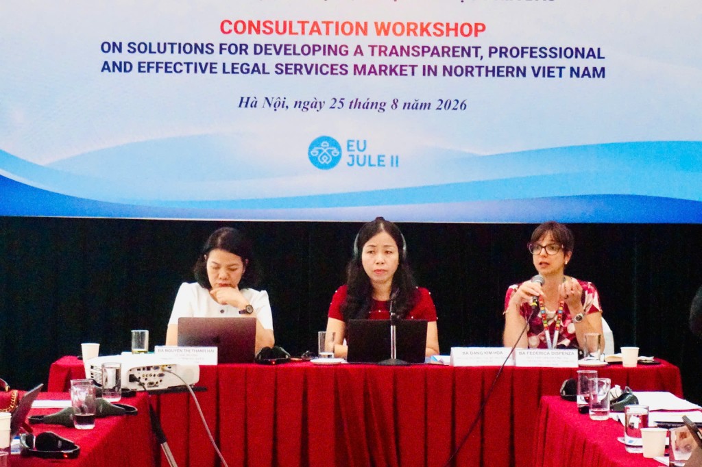 Phát triển thị trường dịch vụ pháp lý minh bạch, chuyên nghiệp, hiệu quả