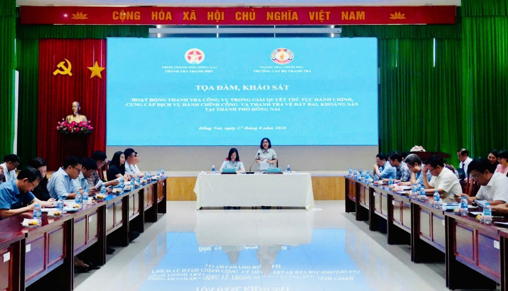 Thanh tra công vụ góp phần tháo gỡ điểm nghẽn trong giải quyết thủ tục hành chính, cung cấp dịch vụ công