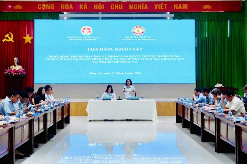 Thanh tra công vụ góp phần tháo gỡ điểm nghẽn trong giải quyết thủ tục hành chính, cung cấp dịch vụ công