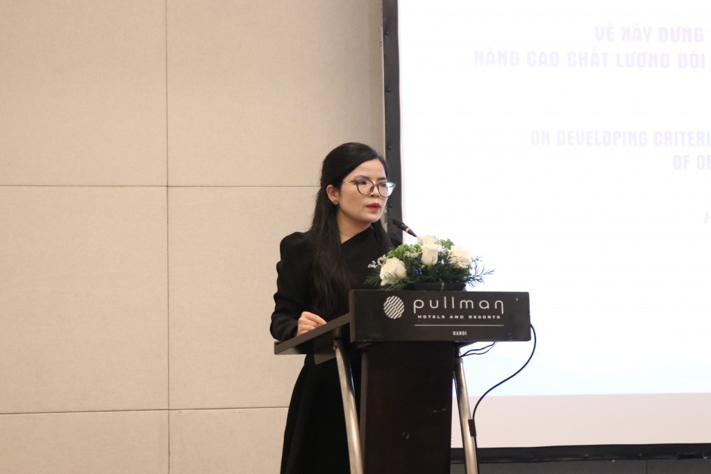 Xây dựng nguồn nhân lực chuyên nghiệp để kiến tạo thể chế