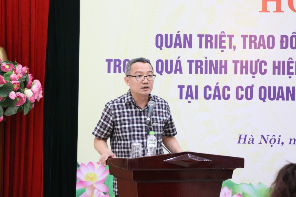 Cục trưởng Hồ Quang Huy khai mạc Hội nghị