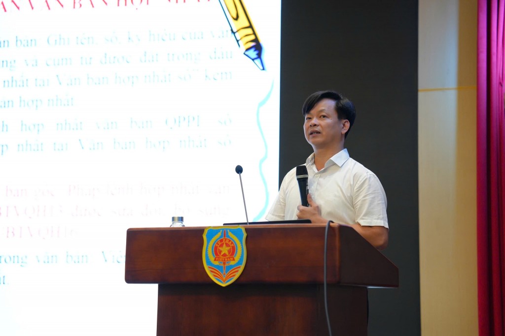 Văn bản hợp nhất là căn cứ chính thức trong viện dẫn và áp dụng pháp luật