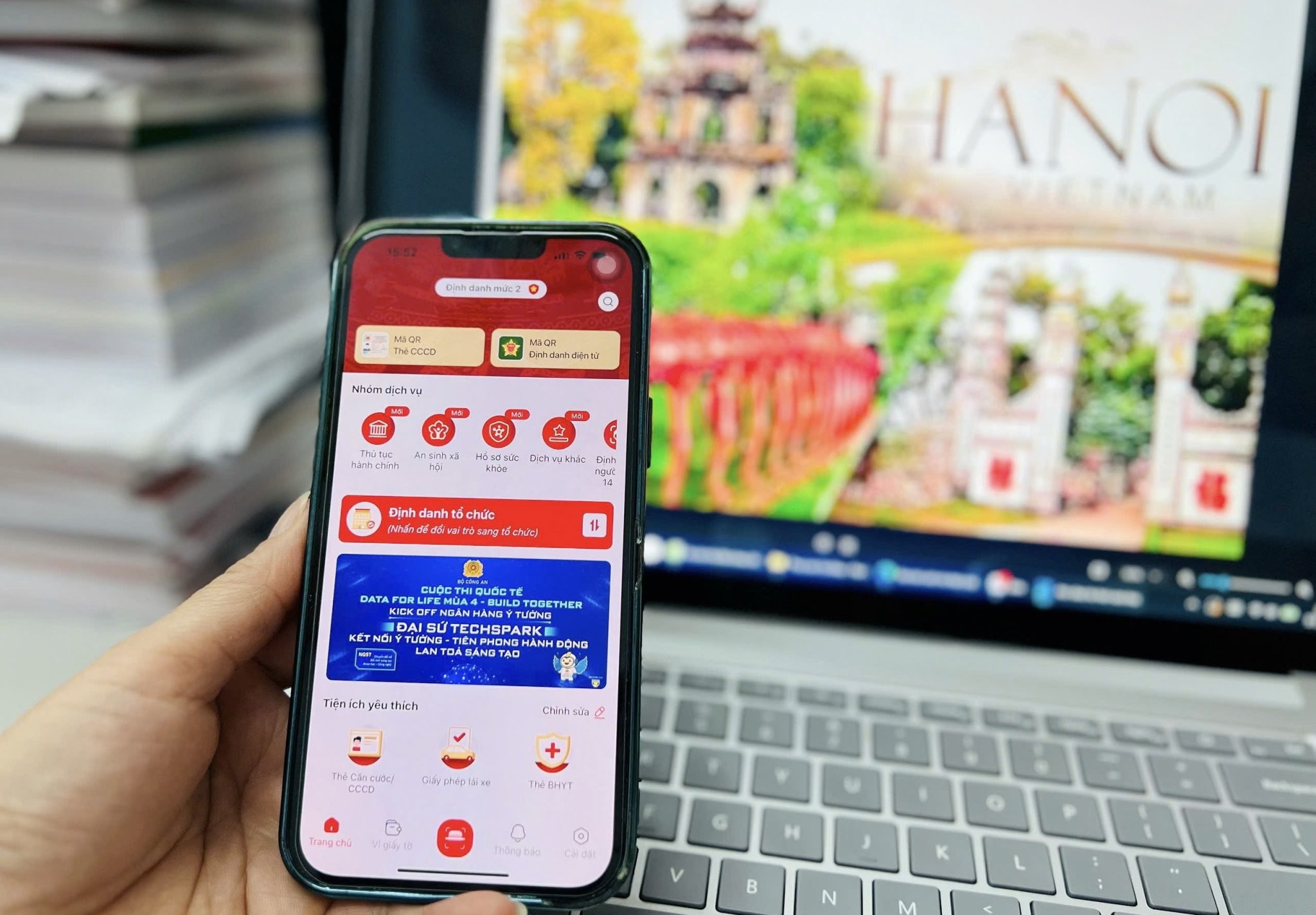 Hà Nội triển khai đánh giá việc cung ứng dịch vụ hành chính công trên ứng dụng VNeID