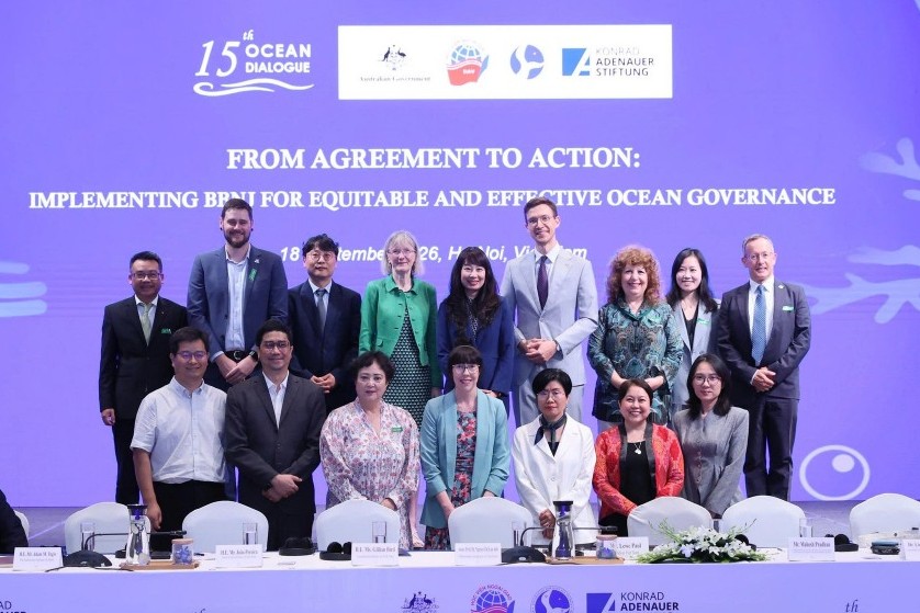 Đối thoại Biển lần thứ 15: Từ cam kết BBNJ đến hành động vì quản trị biển công bằng, hiệu quả