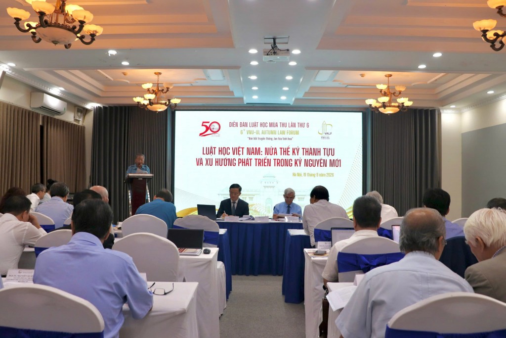 50 năm luật học Việt Nam: Từ nhìn lại đến định hình hướng phát triển mới