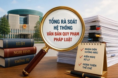 Hoàn thành nhiều nhiệm vụ quan trọng trong tổng rà soát văn bản tại Bộ Tư pháp