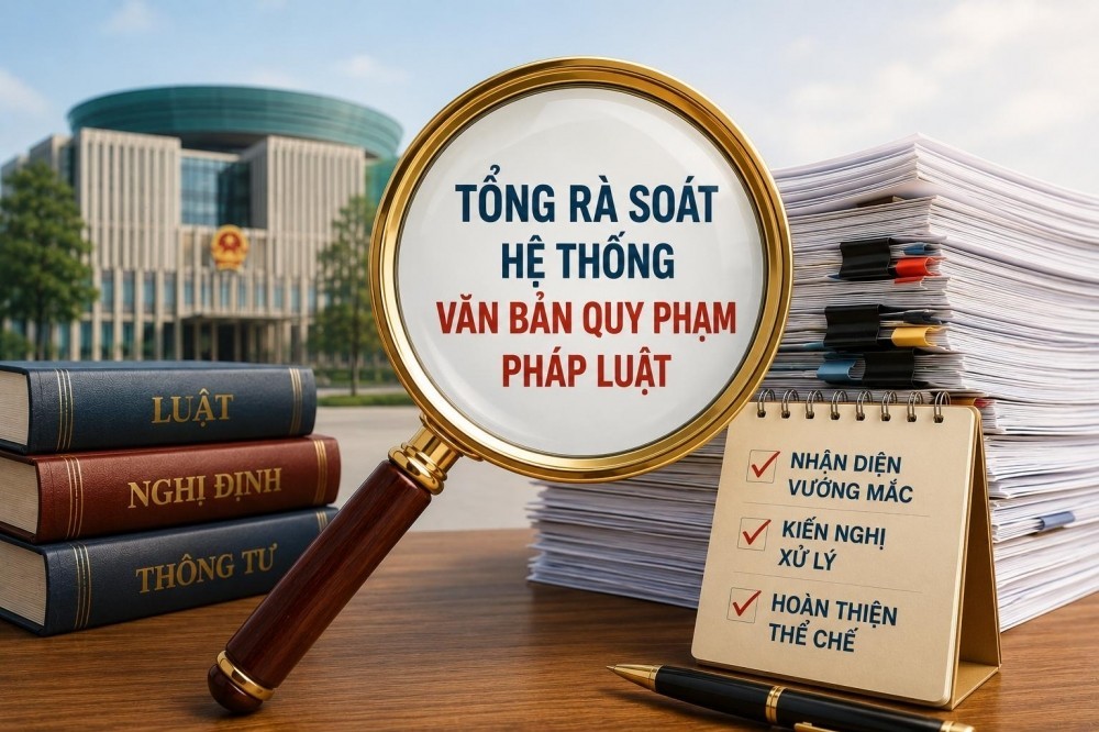 Hoàn thành nhiều nhiệm vụ quan trọng trong tổng rà soát văn bản tại Bộ Tư pháp