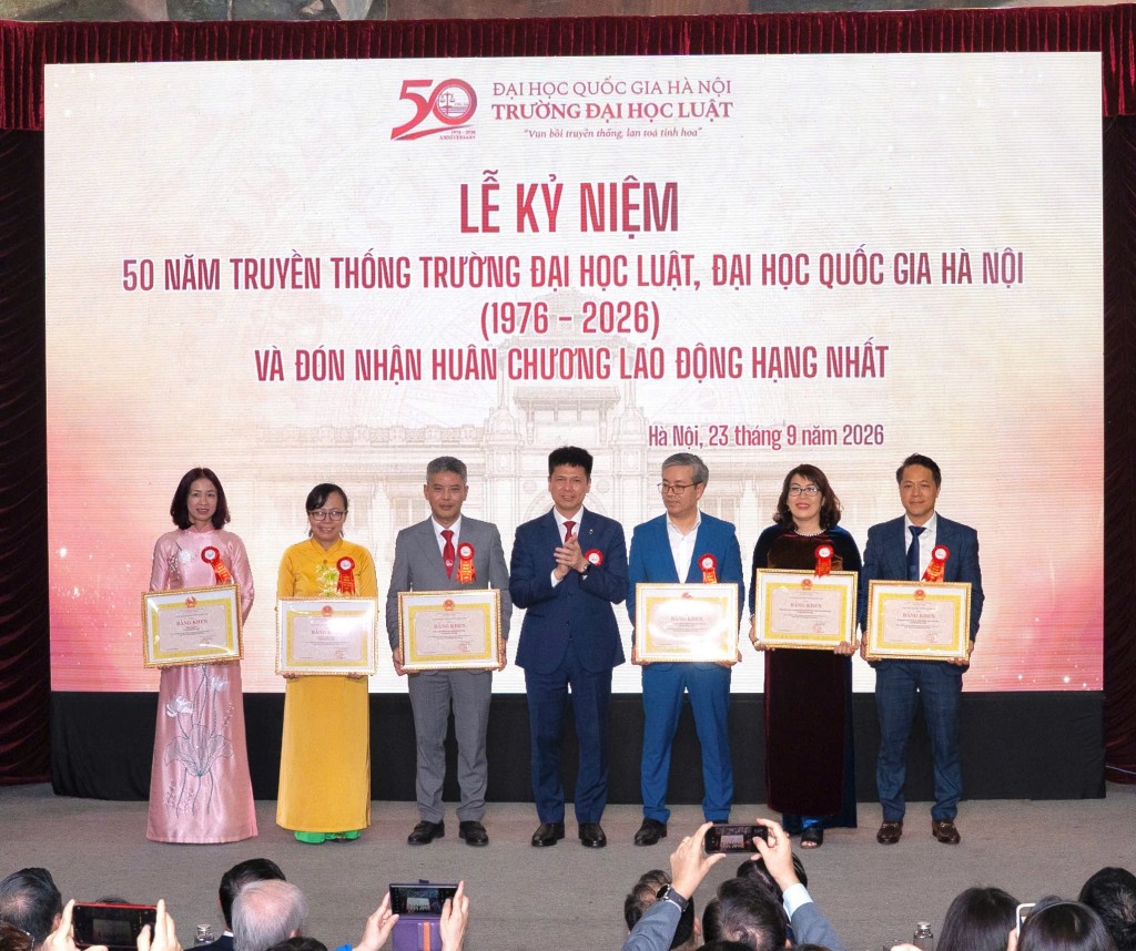 Trường Đại học Luật, Đại học Quốc gia Hà Nội: 50 năm vun bồi truyền thống, lan tỏa tinh hoa