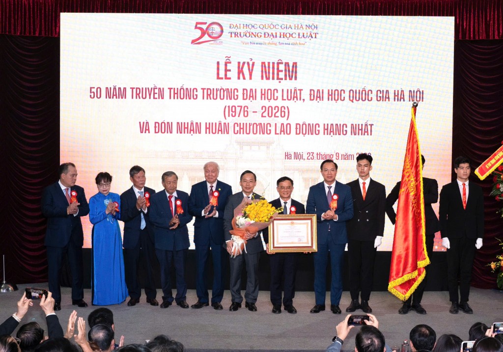 Trường Đại học Luật, Đại học Quốc gia Hà Nội: 50 năm vun bồi truyền thống, lan tỏa tinh hoa