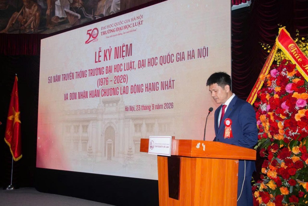 Trường Đại học Luật, Đại học Quốc gia Hà Nội: 50 năm vun bồi truyền thống, lan tỏa tinh hoa