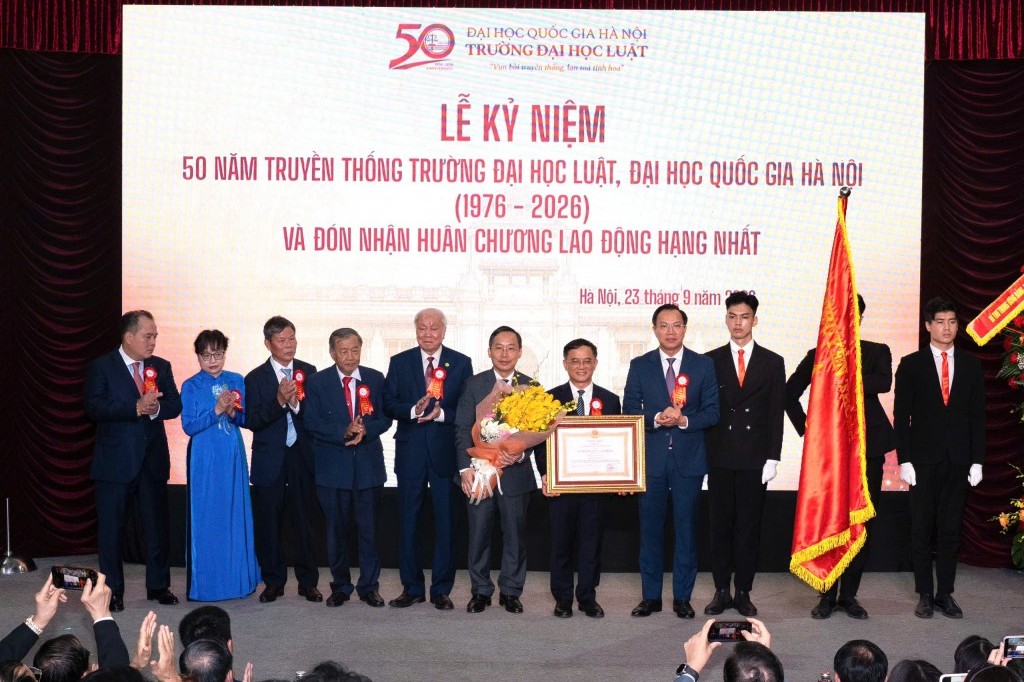 Trường Đại học Luật, Đại học Quốc gia Hà Nội: 50 năm vun bồi truyền thống, lan tỏa tinh hoa