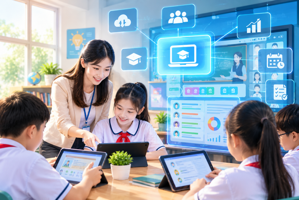 Tương tác trong lớp học số
