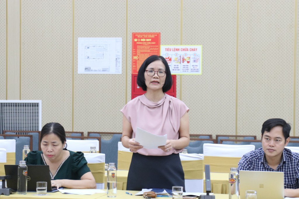 Đại diện cục Bổ trợ tư pháp tập trung làm rõ một số nội dung cơ bản trong quá trình triển khai thí điểm thực hiện chế định luật sư công tại Bộ Tư pháp