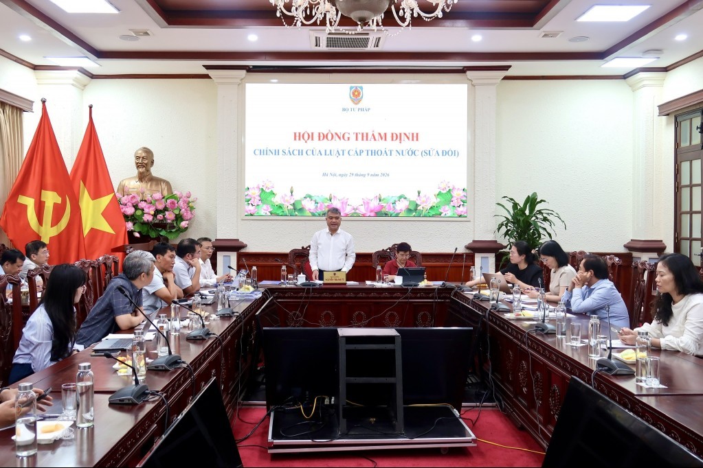 Thiết lập khuôn khổ pháp lý thống nhất cho việc phát triển hệ thống cấp, thoát nước