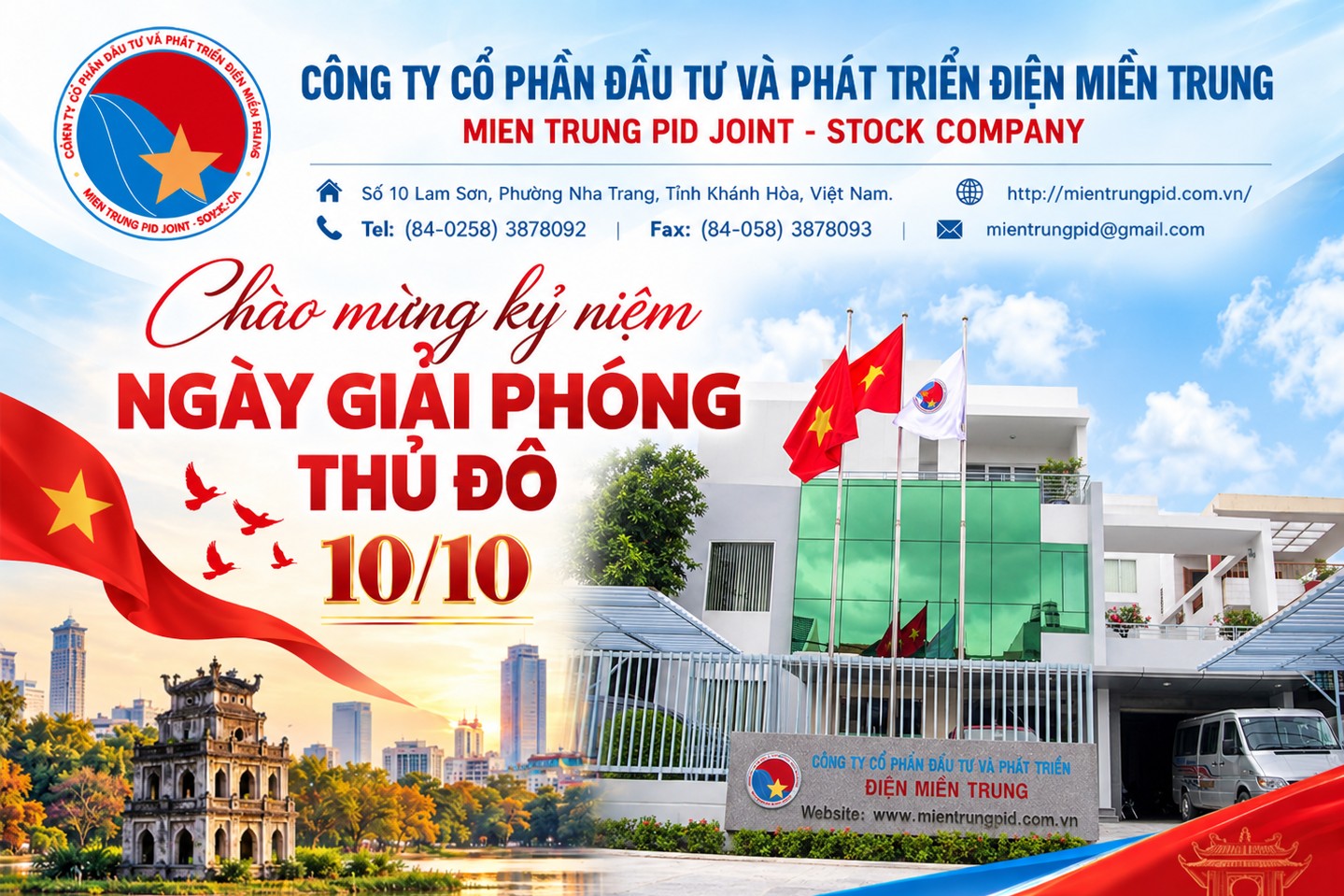 Công ty Cổ phần Đầu tư và phát triển Điện miền Trung