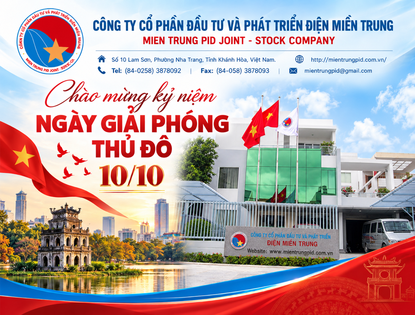 Công ty Cổ phần Đầu tư và phát triển Điện miền Trung