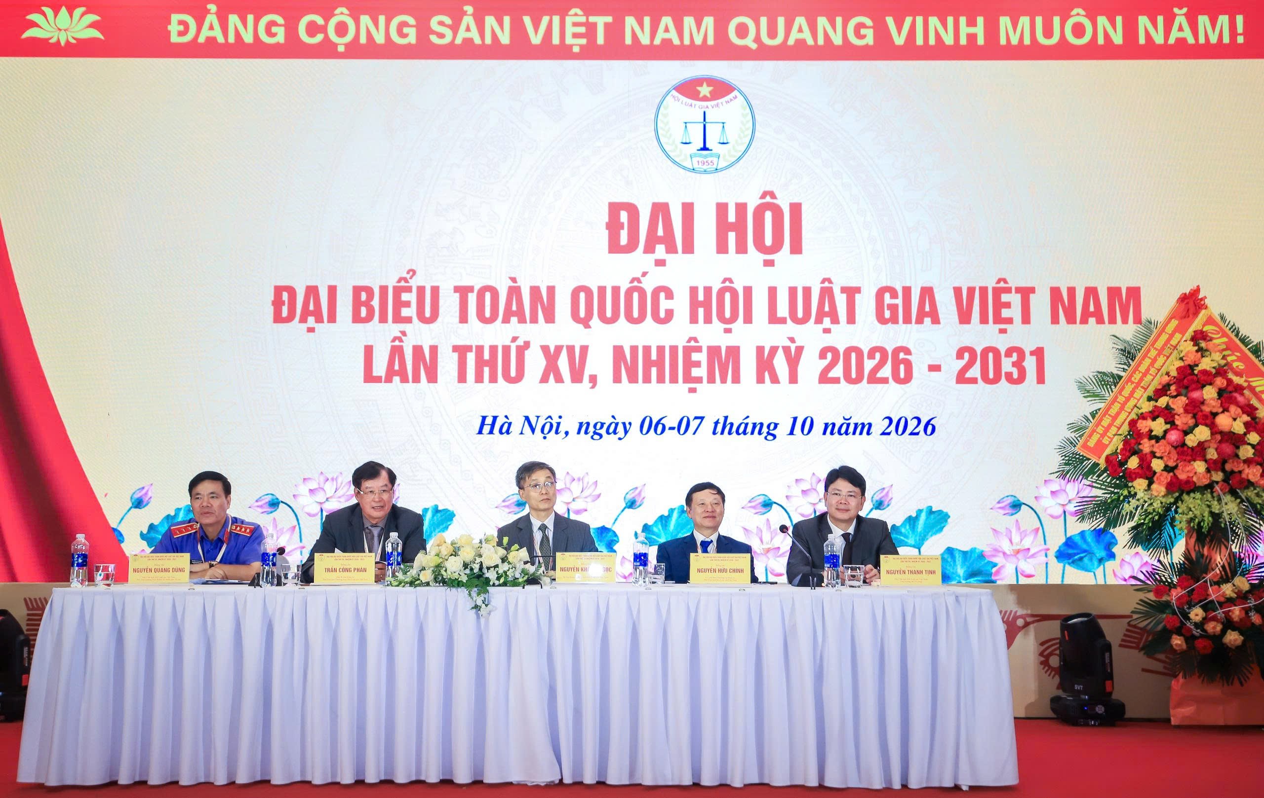 Đại hội Hội Luật gia Việt Nam lần thứ XV bước vào phiên làm việc nội bộ