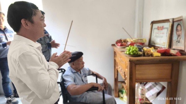 Công ty Chấn Hưng bàn giao nhà tình nghĩa cho gia đình thờ cúng liệt sĩ tại xã Văn Phú, Thanh Hóa