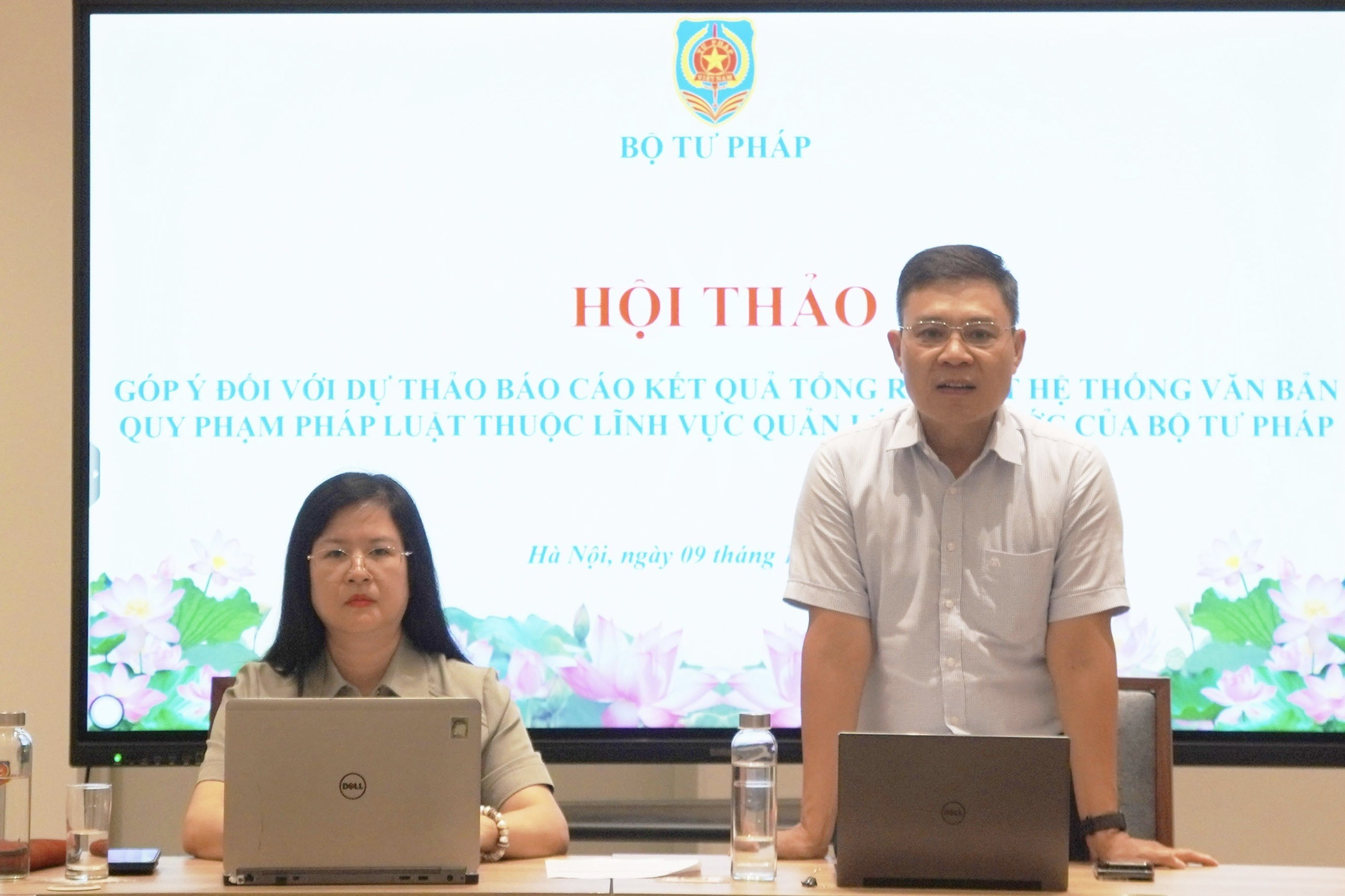 Hoàn thiện kết quả rà soát văn bản quy phạm pháp luật thuộc phạm vi quản lý của Bộ Tư pháp