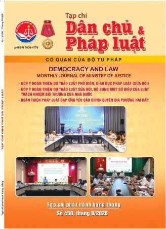 Số Kỳ 1 (458) tháng 8 - 2026/Edition 1 (458) August 2026