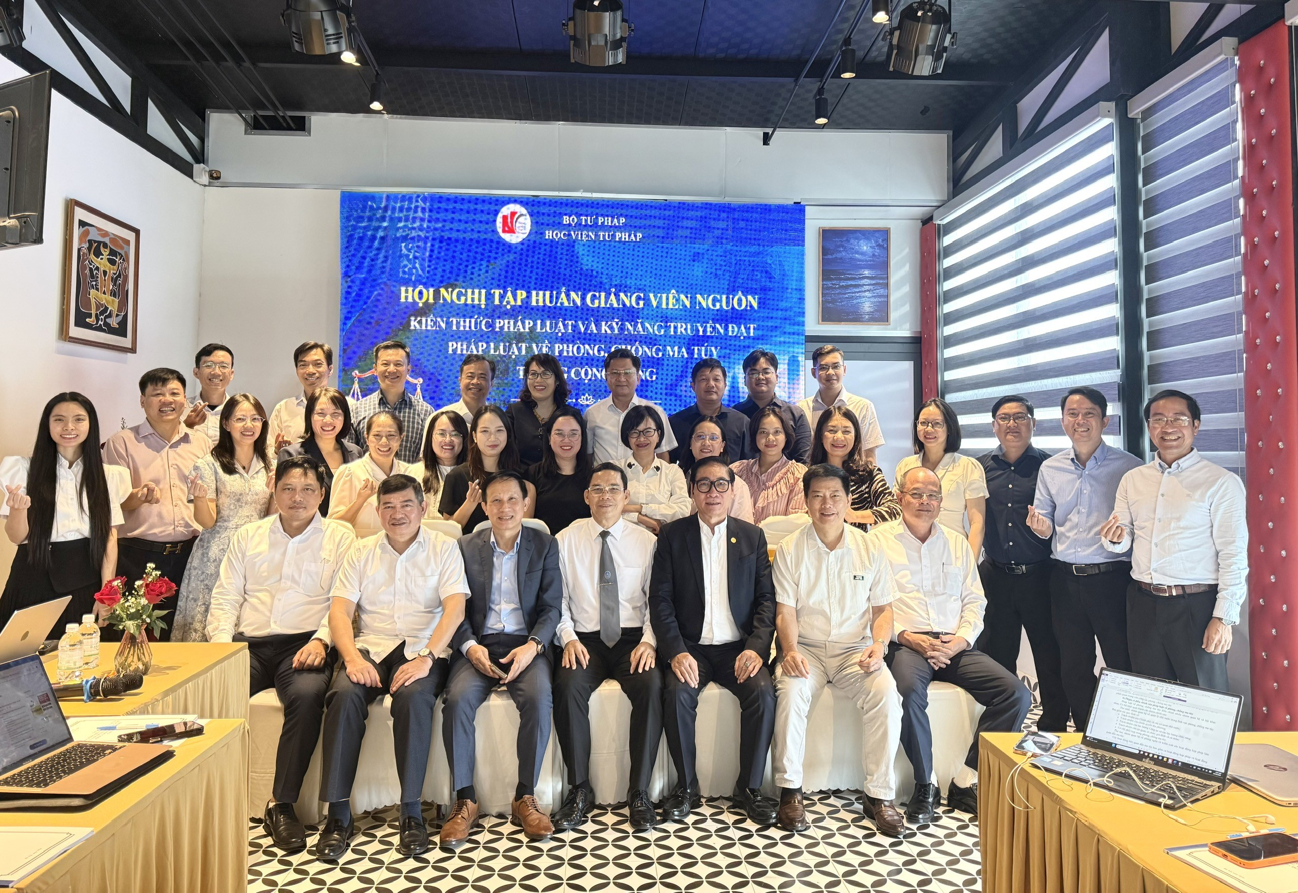 Hội nghị tập huấn giảng viên nguồn về phòng, chống ma túy trong cộng đồng