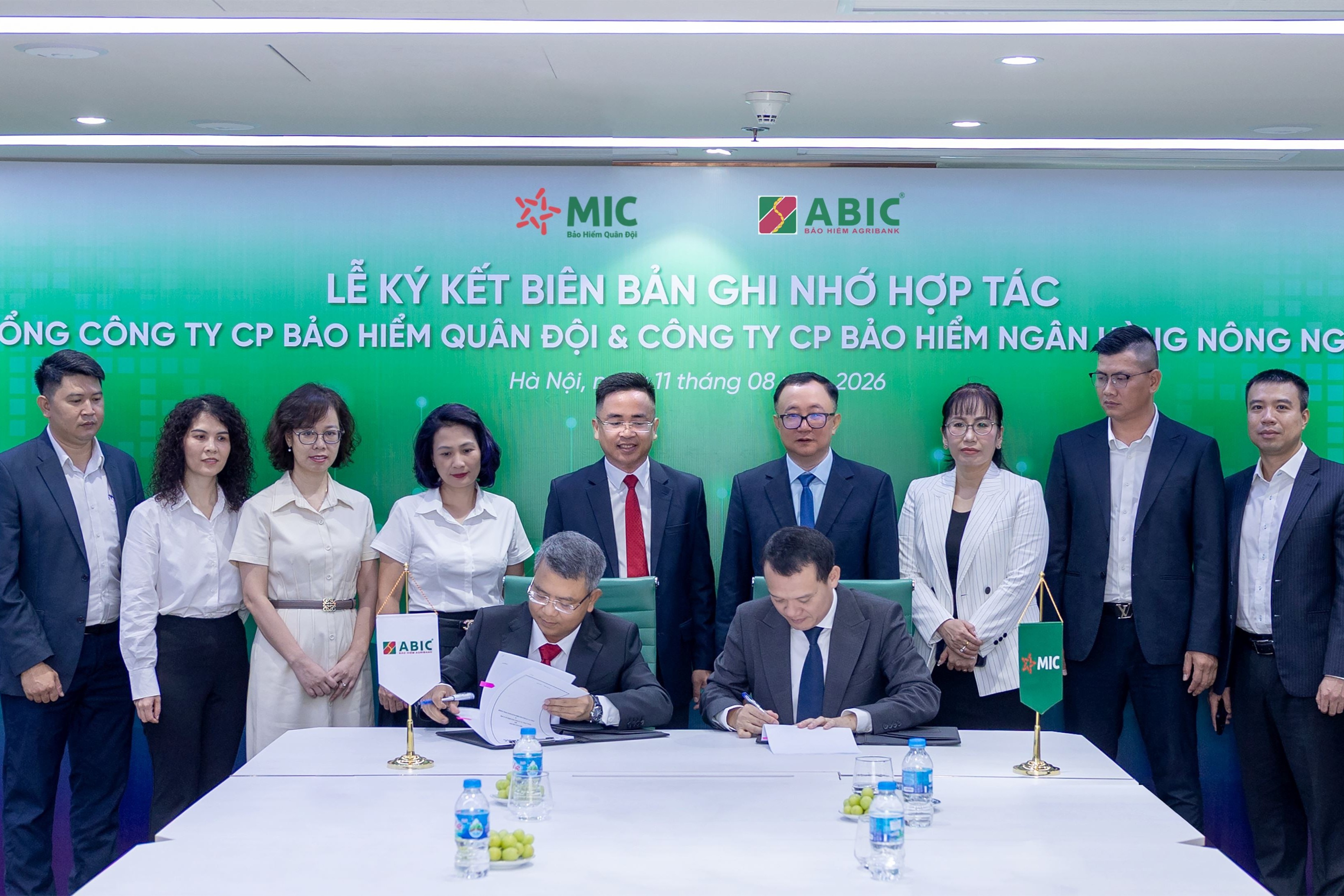 MIC và ABIC ký kết hợp tác: Phát huy thế mạnh cộng hưởng trong lĩnh vực ​bảo hiểm phi nhân thọ