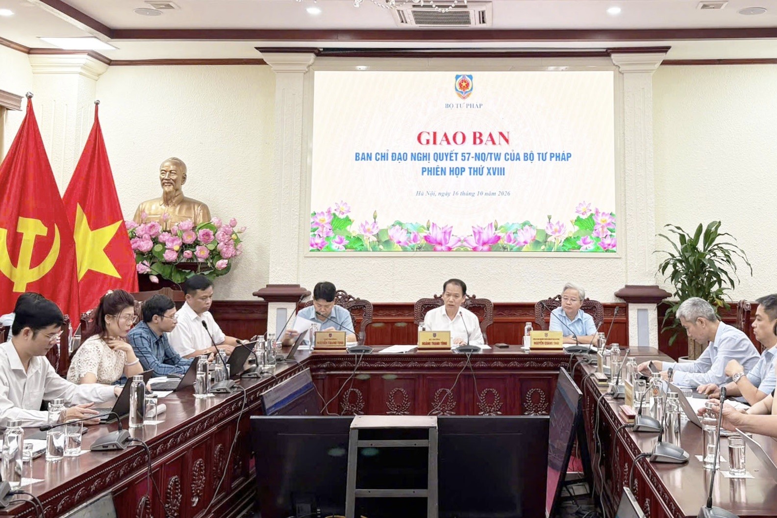 Nâng cao chất lượng triển khai các nhiệm vụ chuyển đổi số tại Bộ Tư pháp