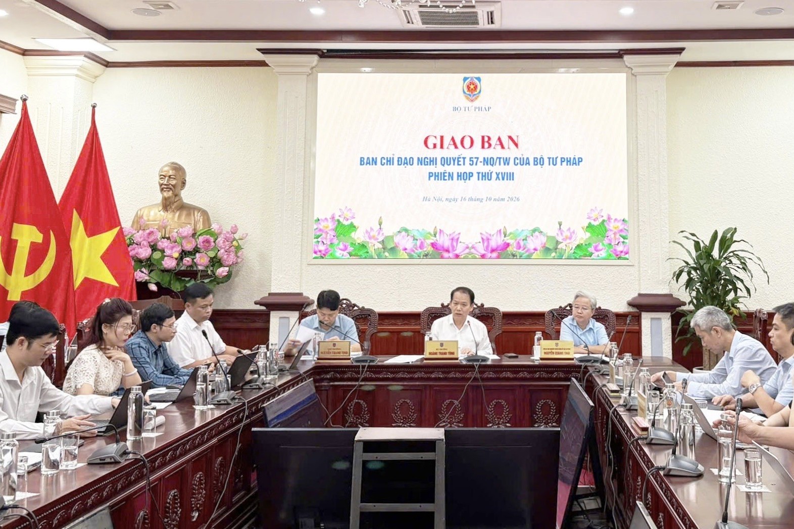 Nâng cao chất lượng triển khai các nhiệm vụ chuyển đổi số tại Bộ Tư pháp
