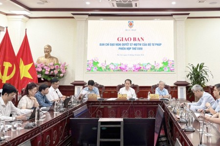 Nâng cao chất lượng triển khai các nhiệm vụ chuyển đổi số tại Bộ Tư pháp