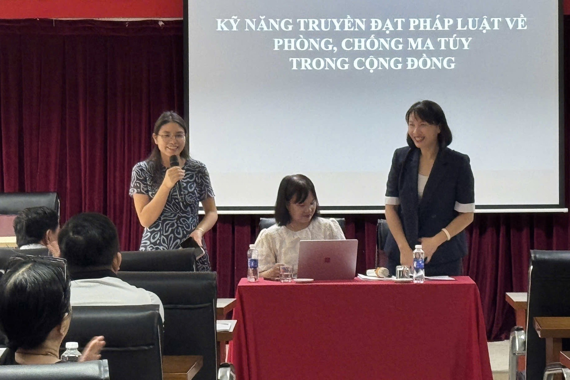 Tập huấn kỹ năng truyền đạt pháp luật về phòng, chống ma túy trong cộng đồng dành cho học viên