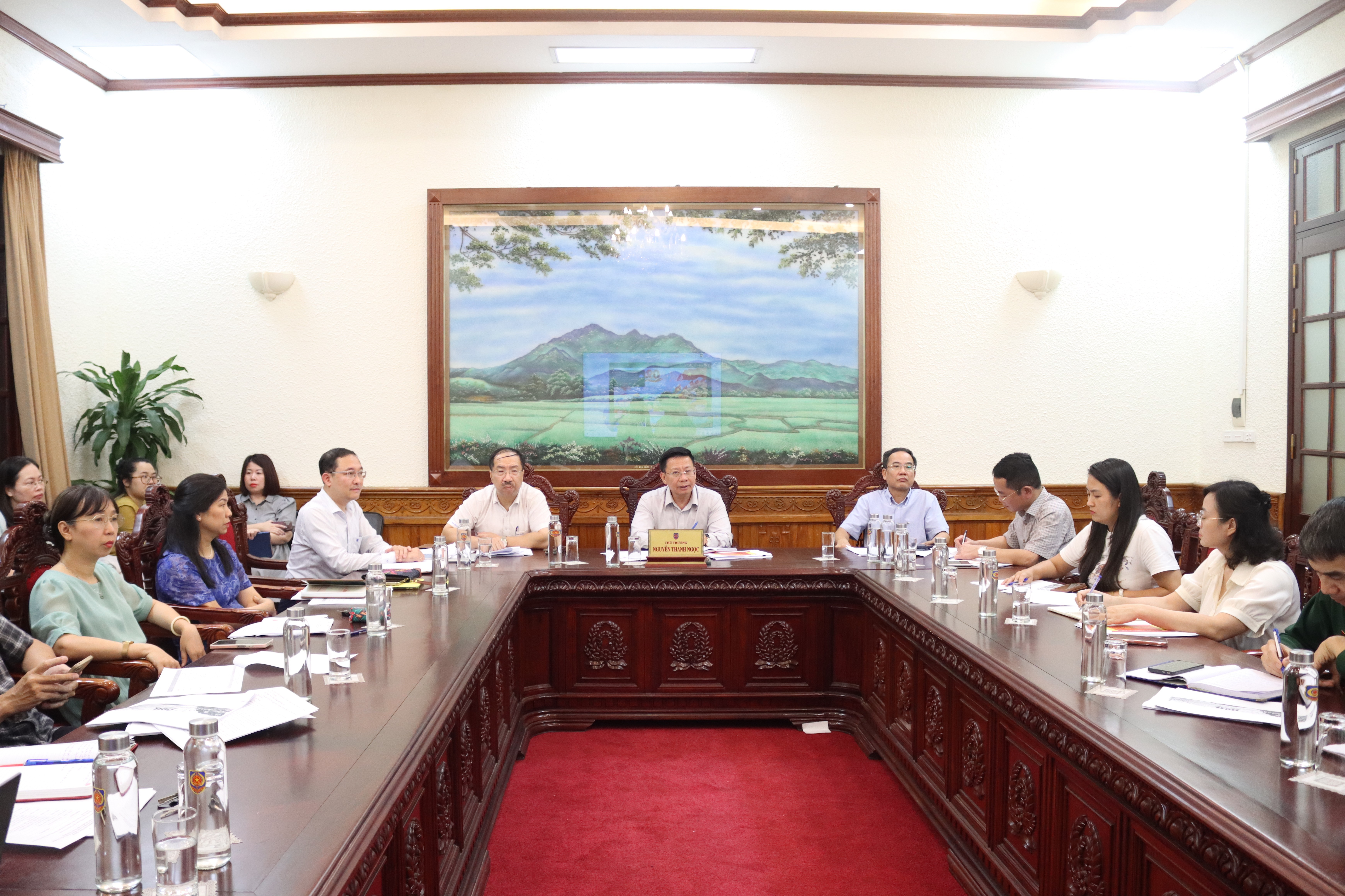 Khẩn trương hoàn thiện công tác chuẩn bị tổ chức Lễ hưởng ứng Ngày Pháp luật Việt Nam năm 2026
