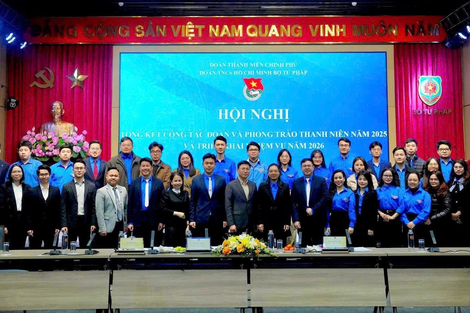 Đảng ủy Bộ Tư pháp ban hành Nghị quyết về tăng cường sự lãnh đạo đối với công tác Đoàn và phong trào thanh niên giai đoạn 2026 - 2030