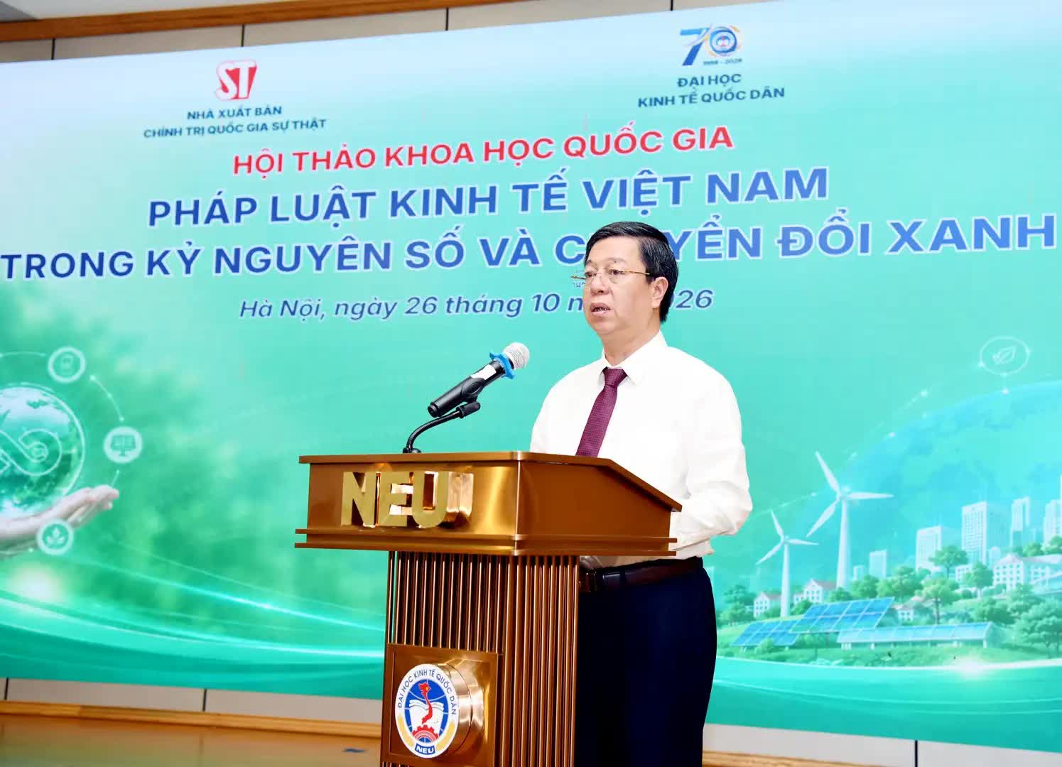 Hoàn thiện pháp luật kinh tế đáp ứng yêu cầu chuyển đổi số và chuyển đổi xanh