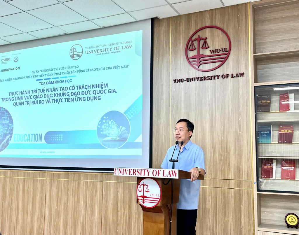 Thúc đẩy ứng dụng trí tuệ nhân tạo có trách nhiệm trong giáo dục đại học